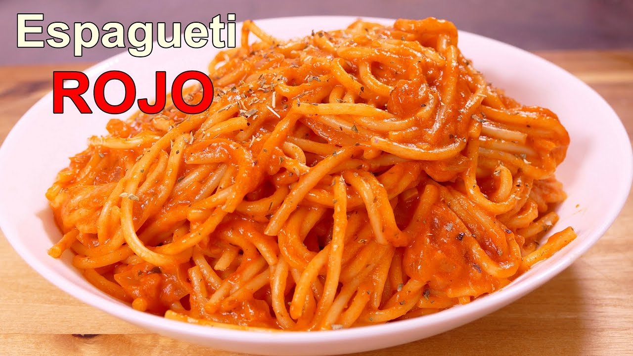 ¿Cómo hacer espaguetis?