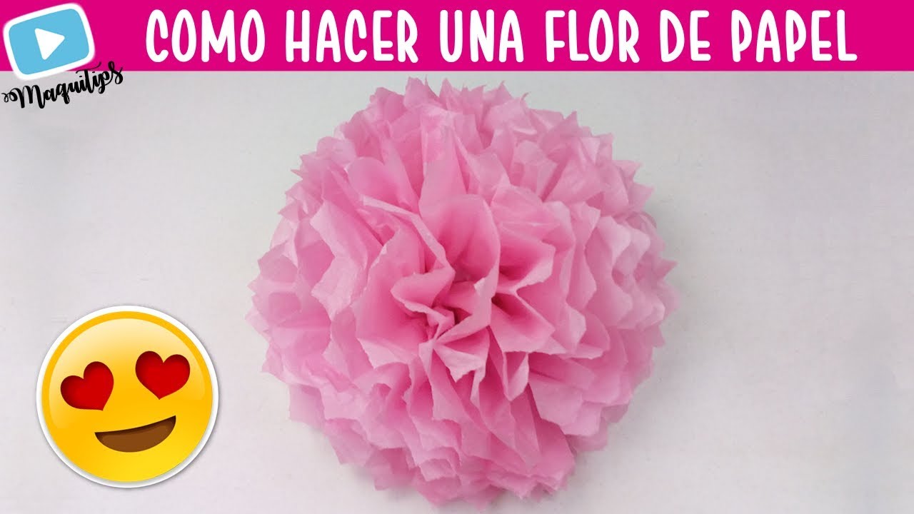 ¿Cómo hacer flores con papel de seda?
