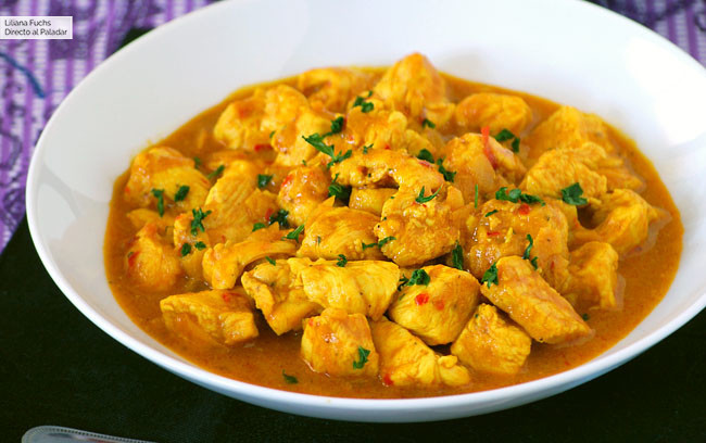 ¿Cómo hacer pollo al curry?