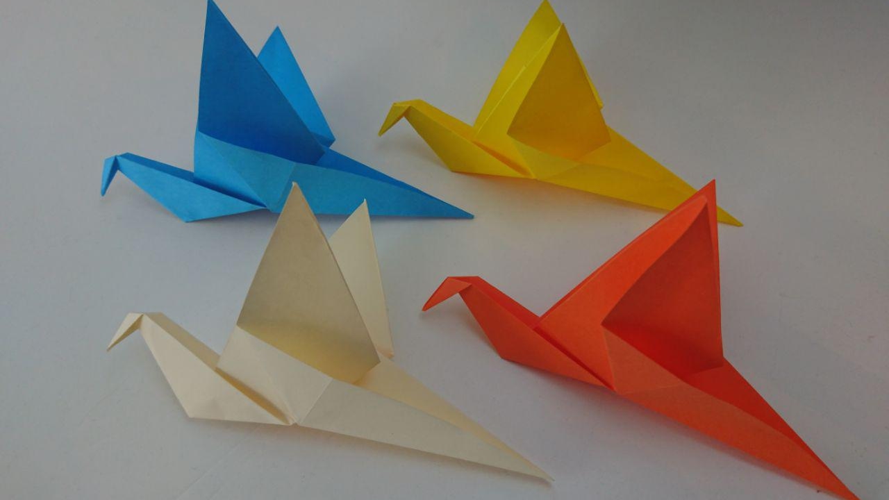 ¿Cómo hacer pájaros de papel?